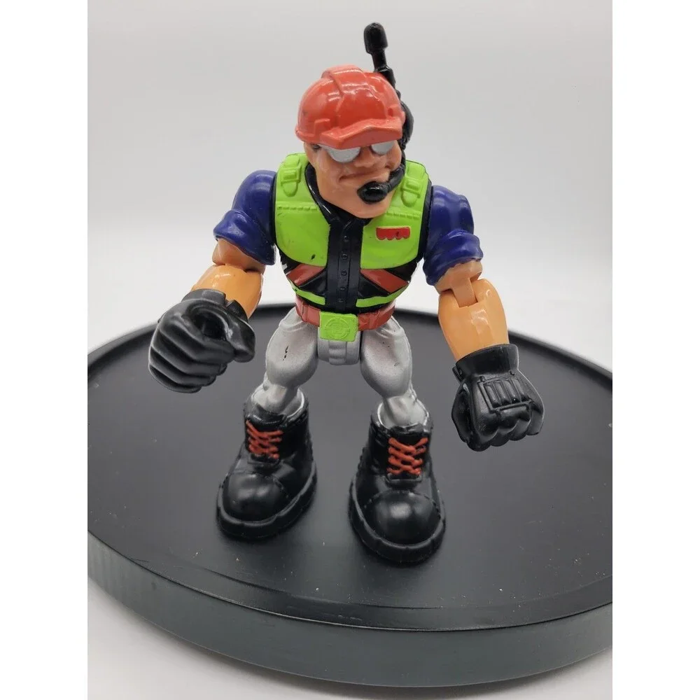 Vintage Rescue Heroes Jack Hammer Power Max 2000 Action Figure 6